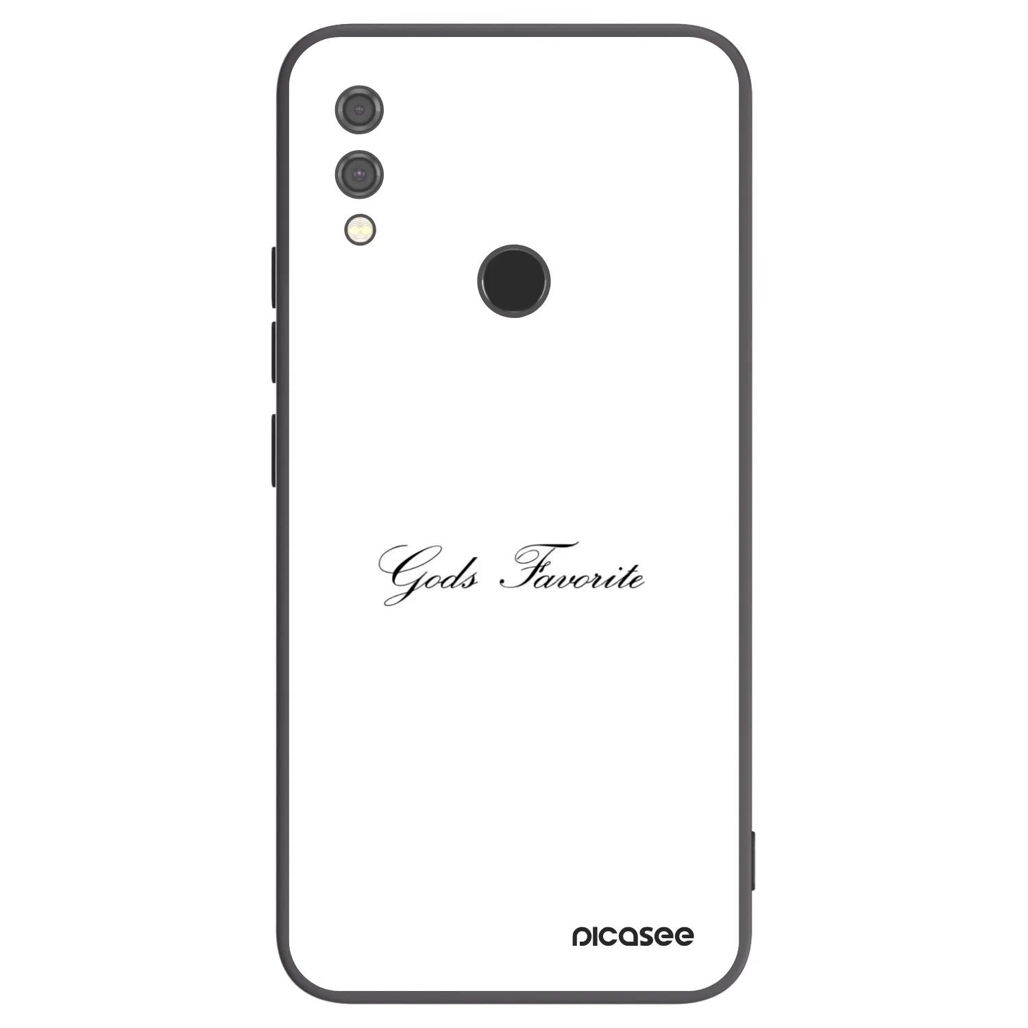 Picasee husă neagră din silicon pentru Xiaomi Redmi Note 7 - Gods Favorite