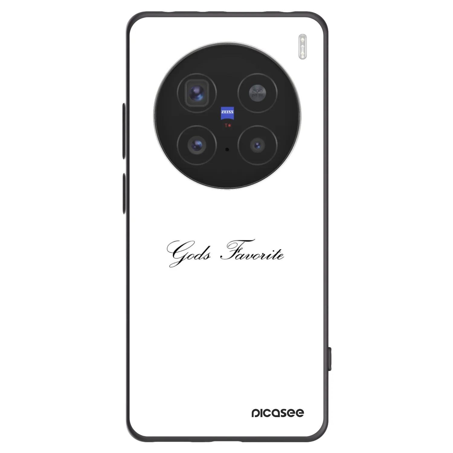 Picasee husă neagră din silicon pentru Vivo X200 Pro - Gods Favorite
