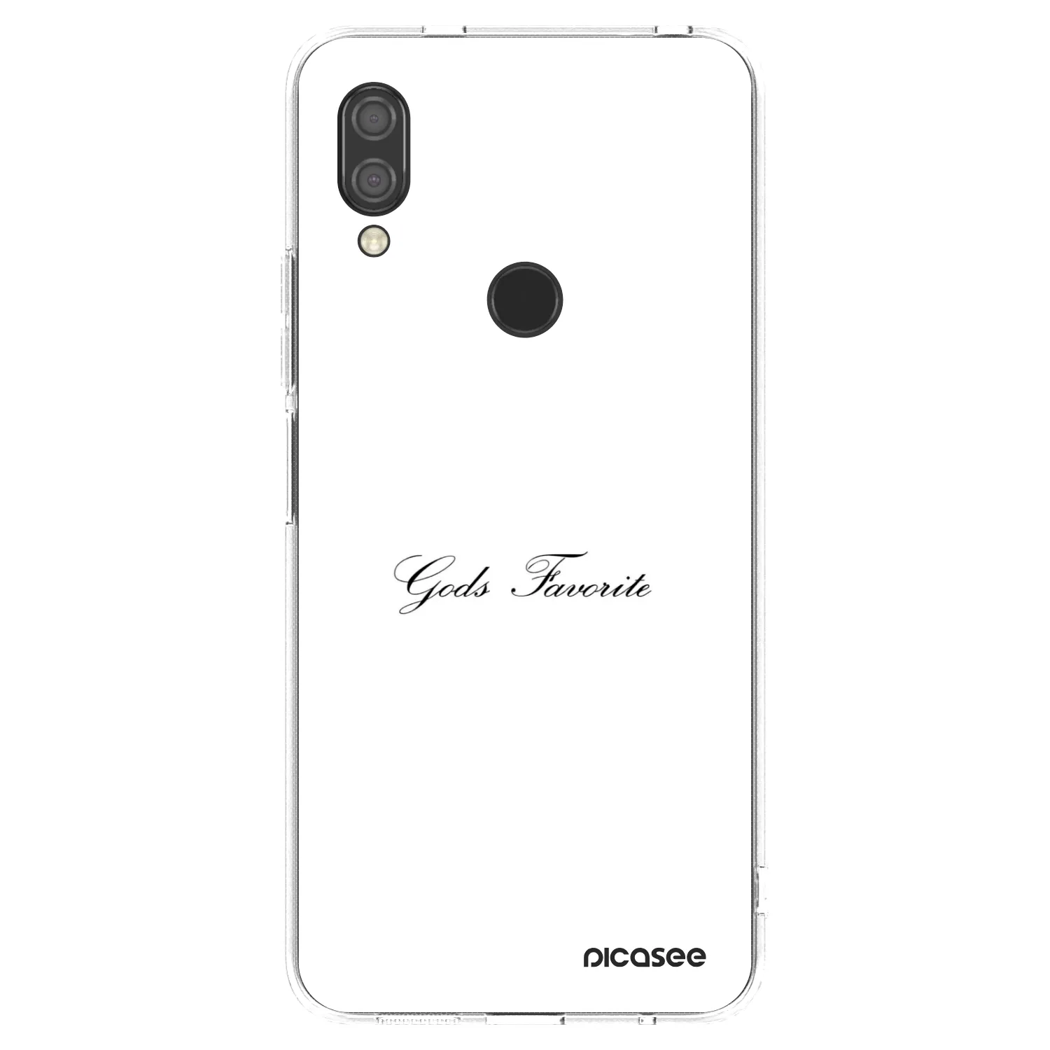 Picasee husă transparentă din silicon pentru Xiaomi Redmi 7 - Gods Favorite