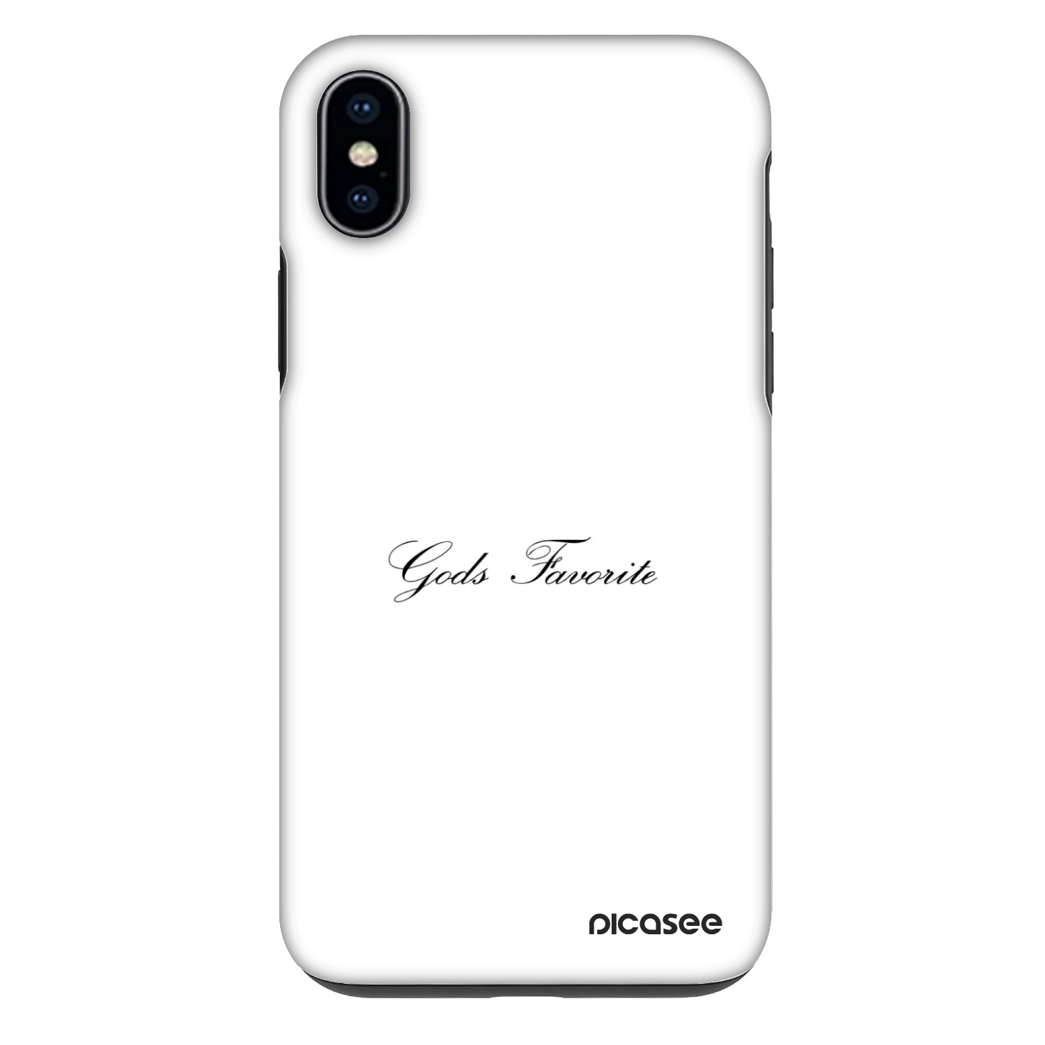 Picasee Fashion Case pentru Apple iPhone XS Max - Gods Favorite