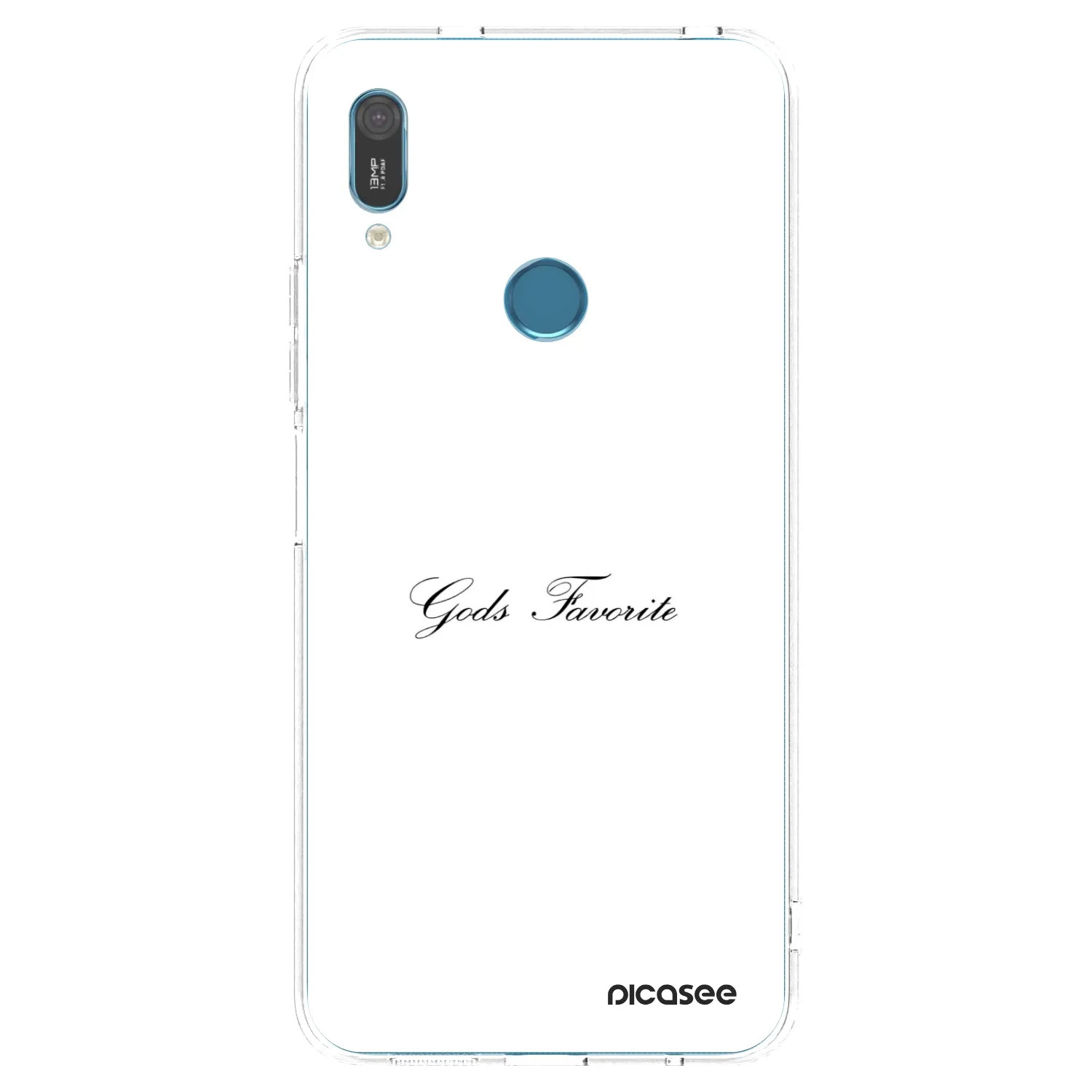 Picasee husă transparentă din silicon pentru Huawei Y6 2019 - Gods Favorite
