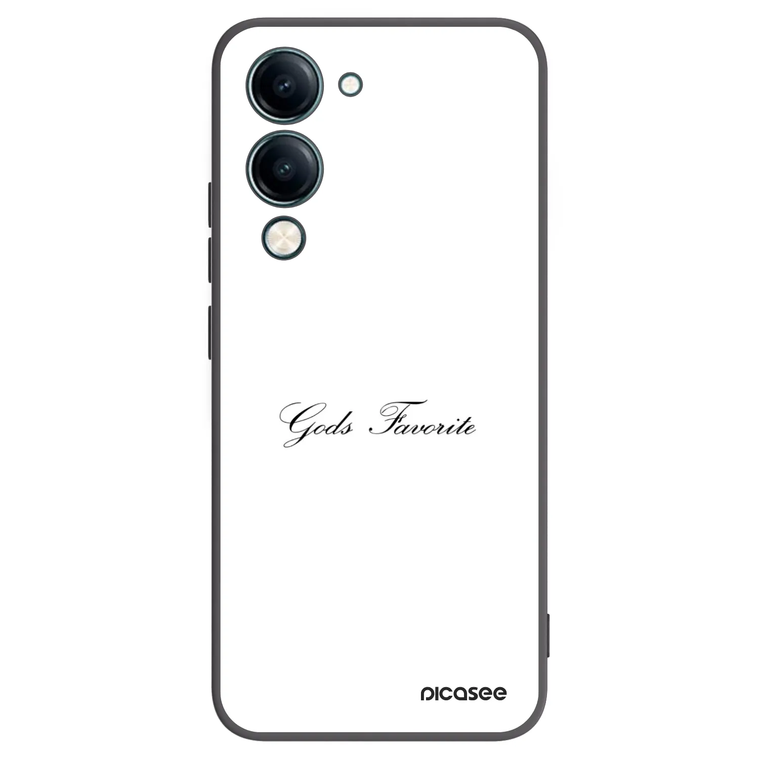Picasee husă neagră din silicon pentru Vivo Y29s 5G - Gods Favorite