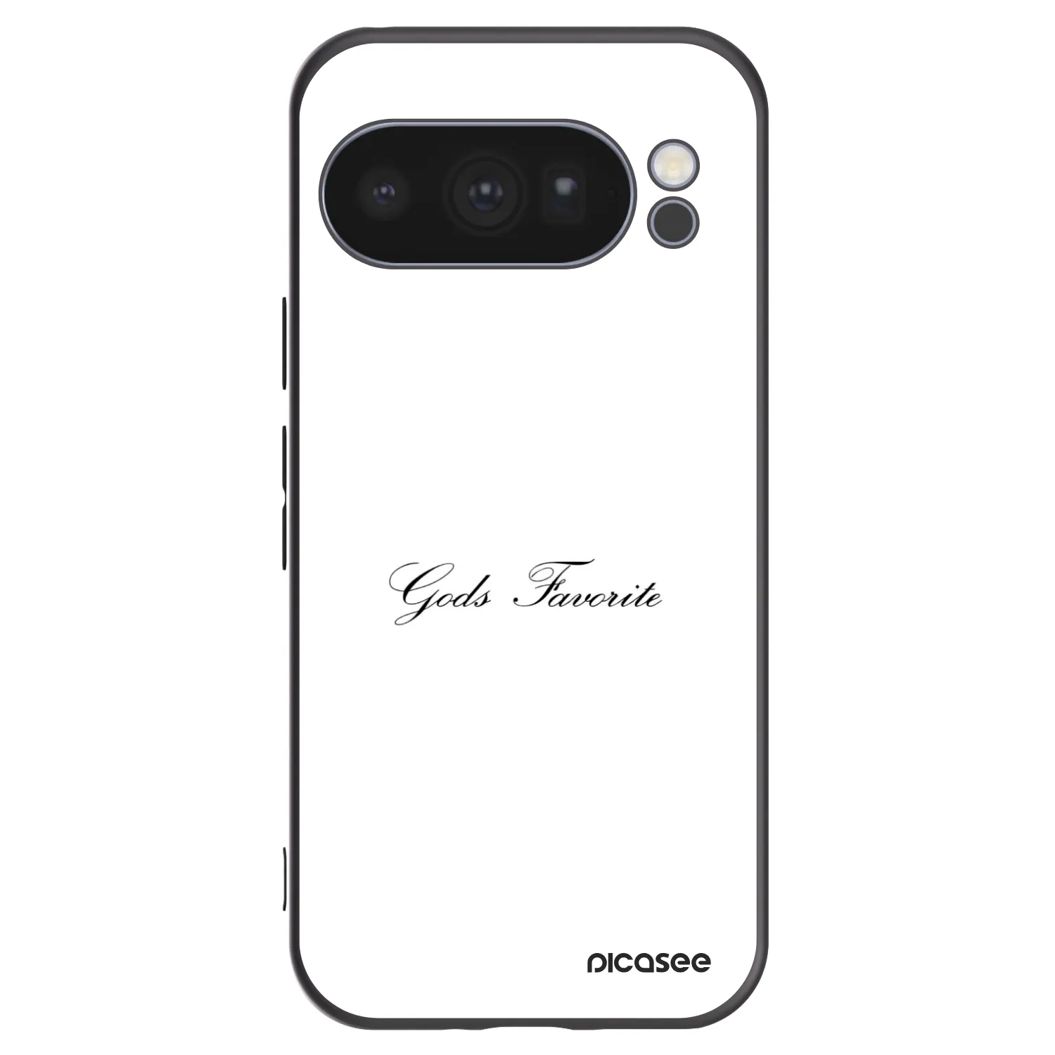 Picasee husă neagră din silicon pentru Google Pixel 10 Pro - Gods Favorite