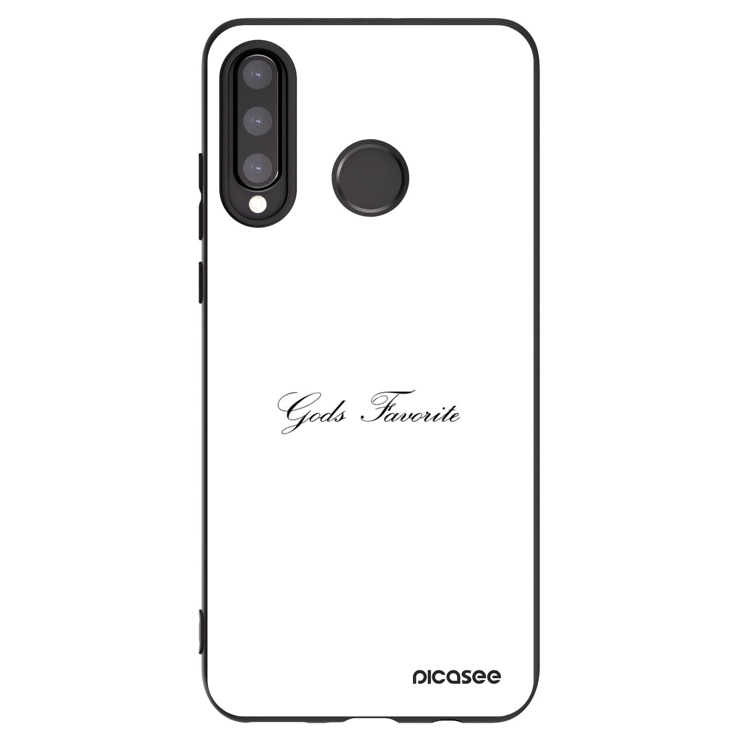 Picasee husă neagră din silicon pentru Huawei P30 Lite - Gods Favorite