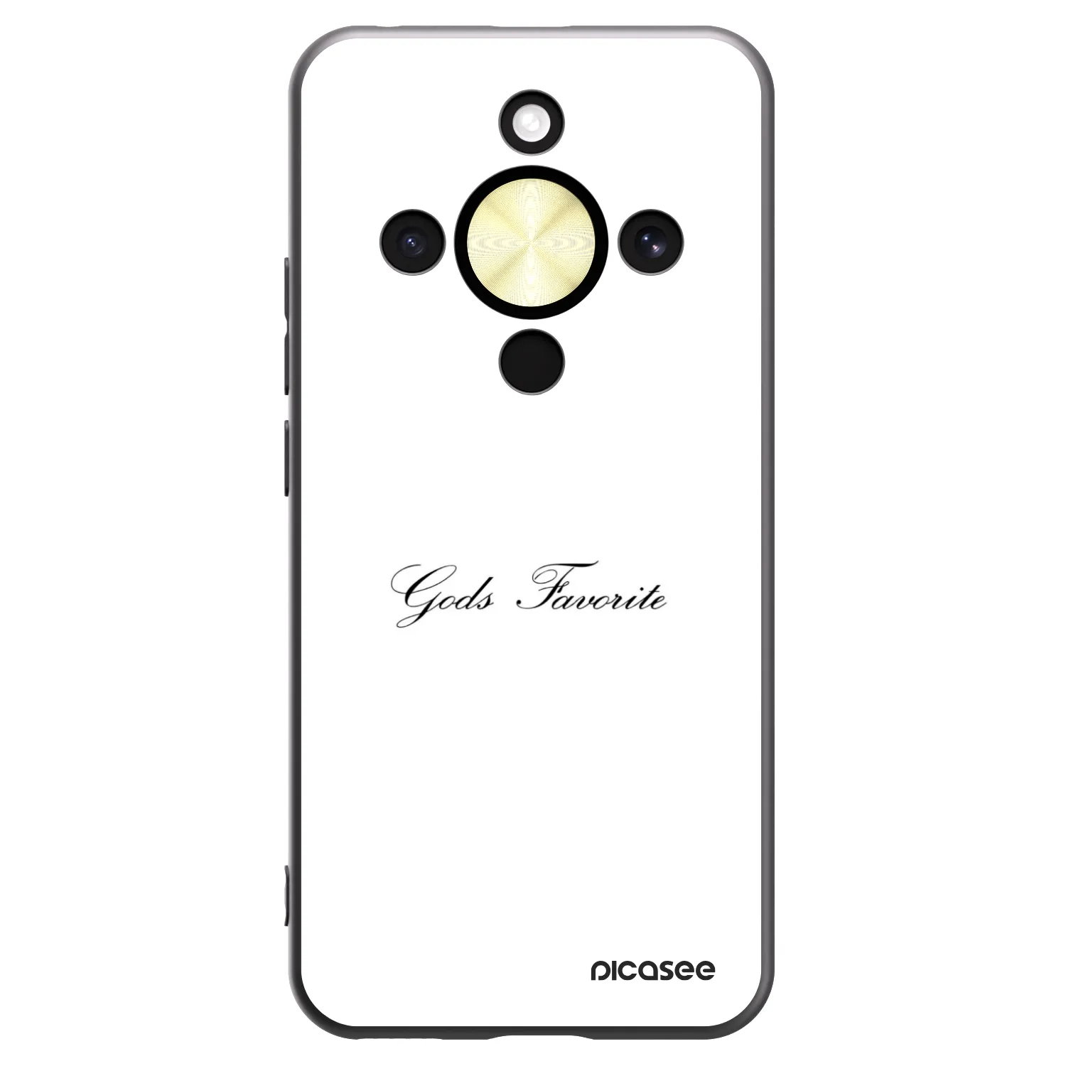 Picasee husă neagră din silicon pentru Honor Magic8 Lite 5G - Gods Favorite