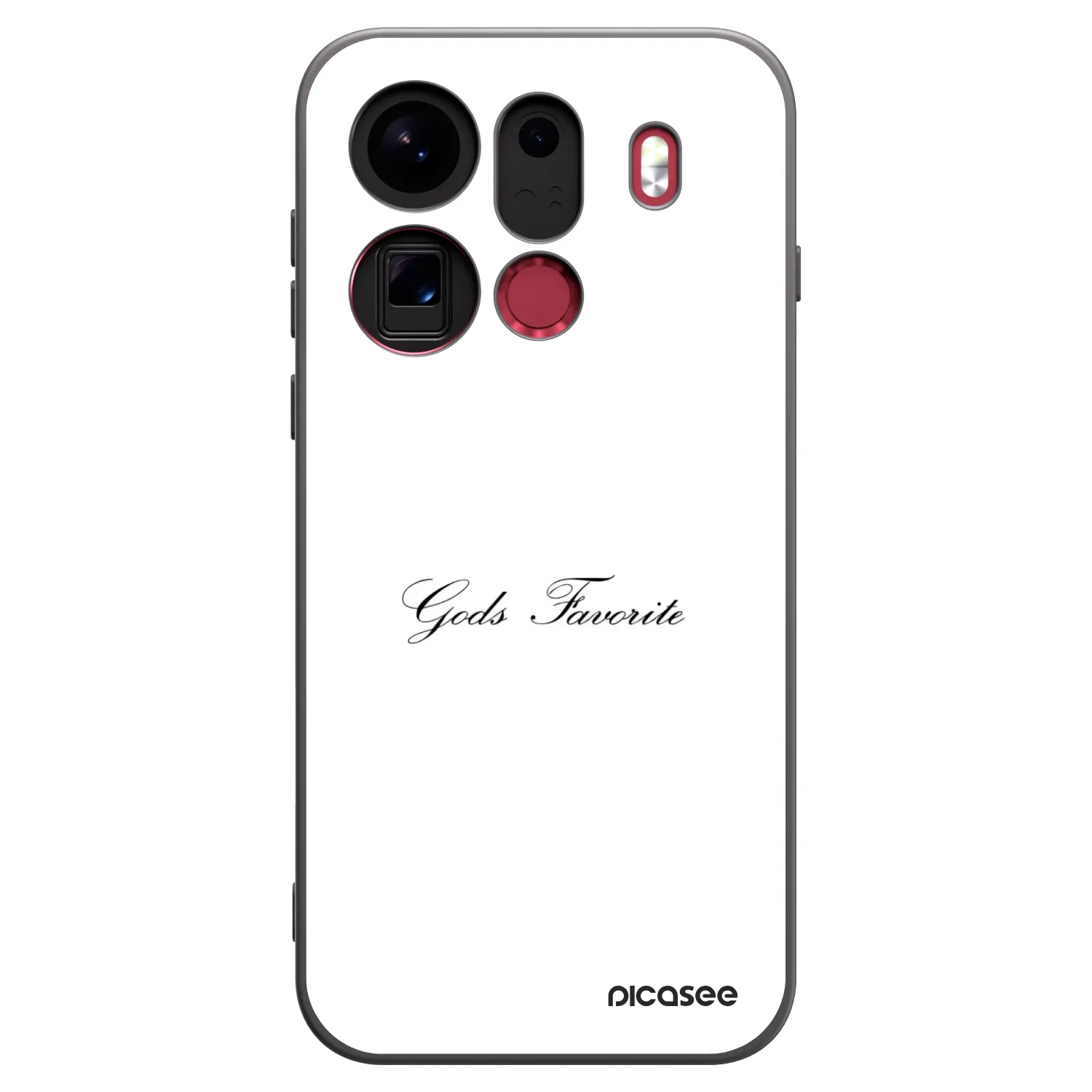 Picasee husă neagră din silicon pentru OPPO Find X9 Pro - Gods Favorite