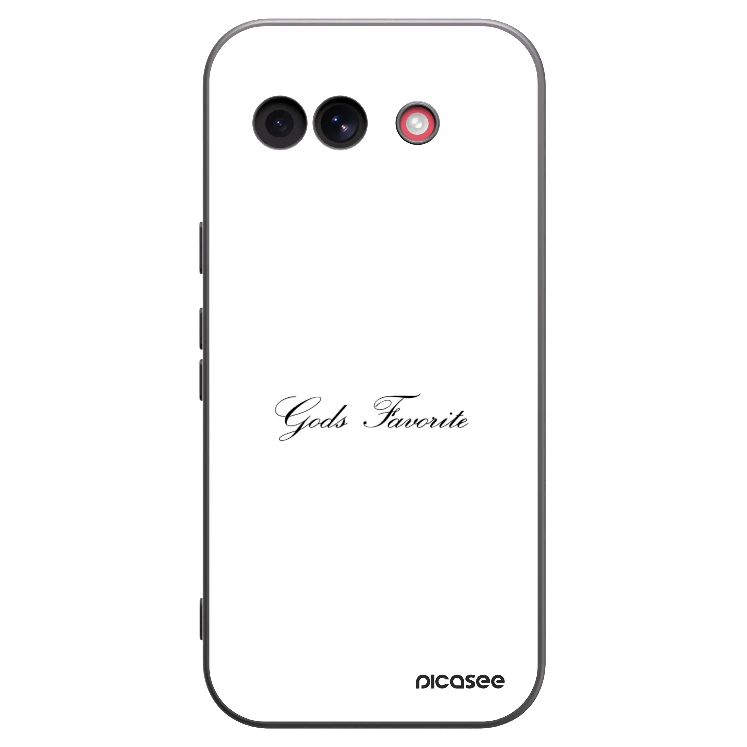 Picasee husă neagră din silicon pentru Google Pixel 10a - Gods Favorite