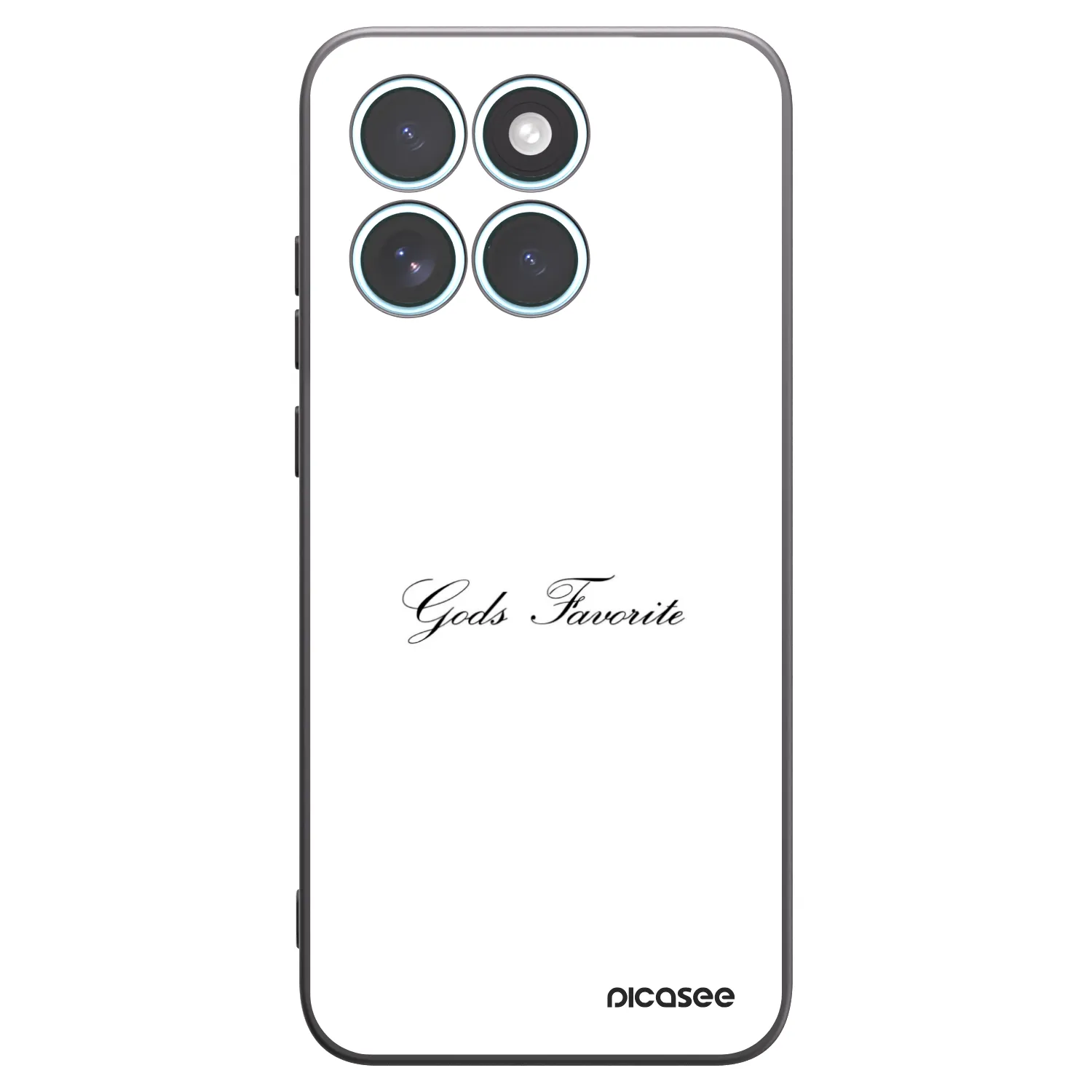 Picasee husă neagră din silicon pentru Motorola Edge 70 Fusion - Gods Favorite