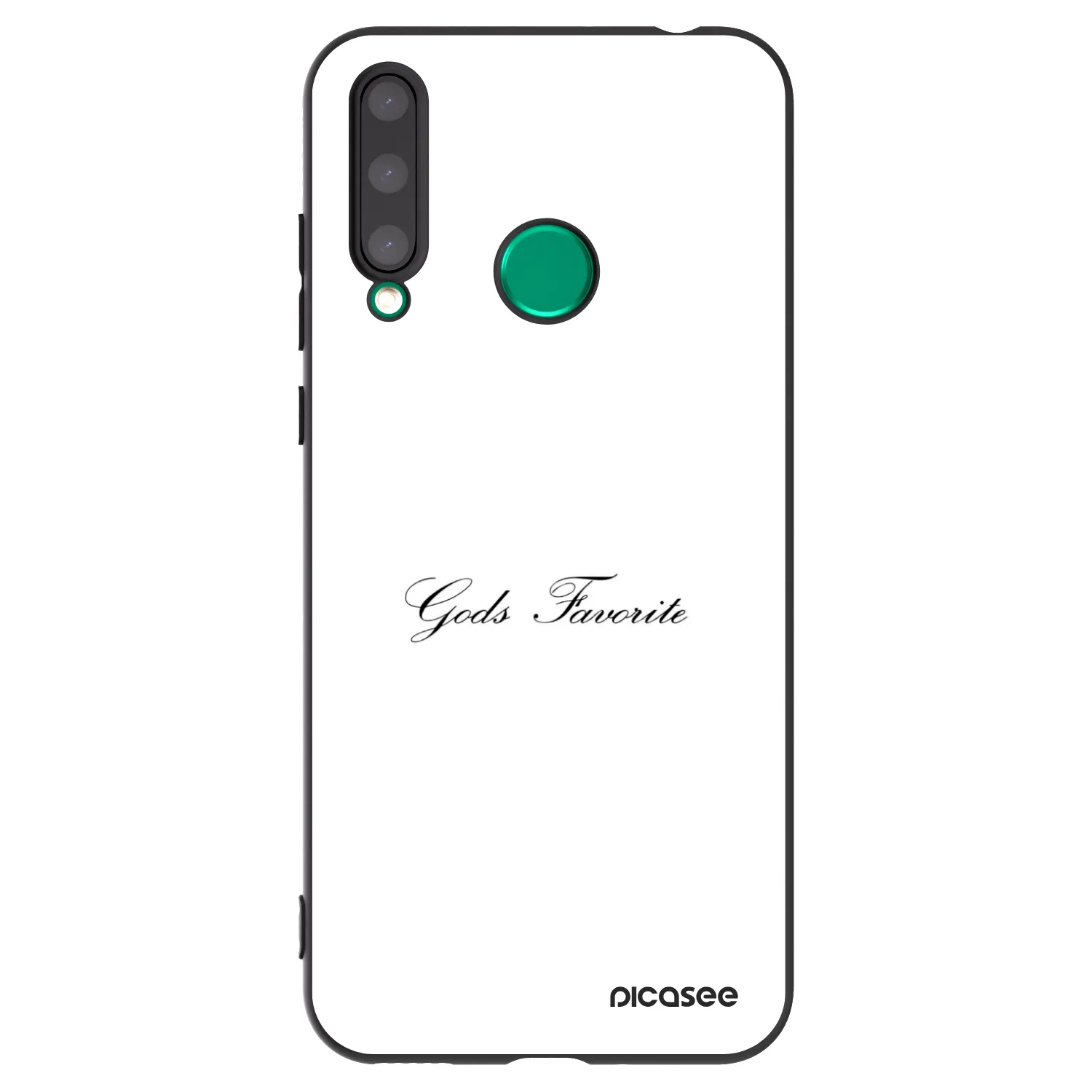 Picasee husă neagră din silicon pentru Honor 20 Lite - Gods Favorite