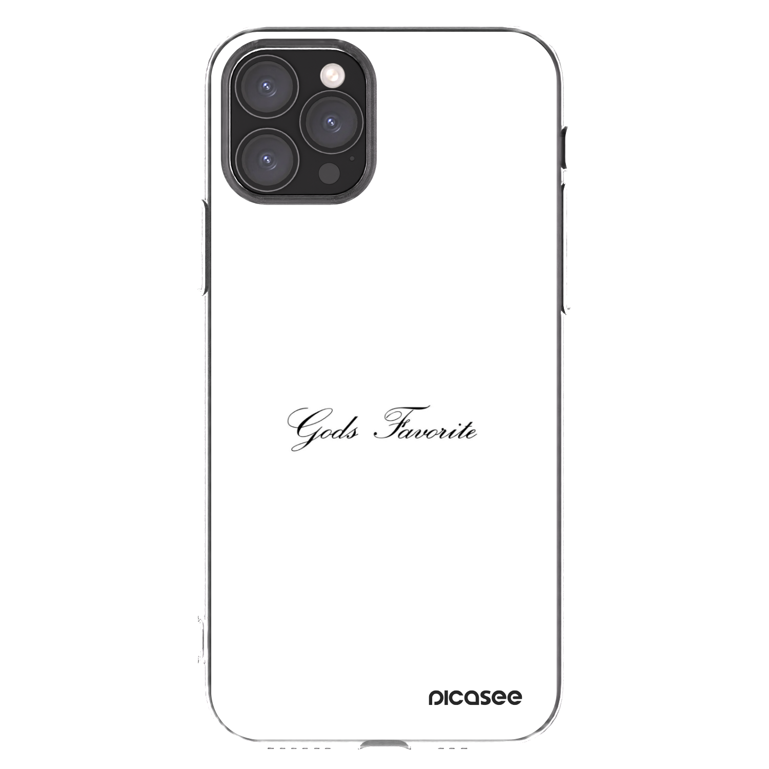 Picasee husă transparentă din silicon pentru Apple iPhone 11 Pro - Gods Favorite