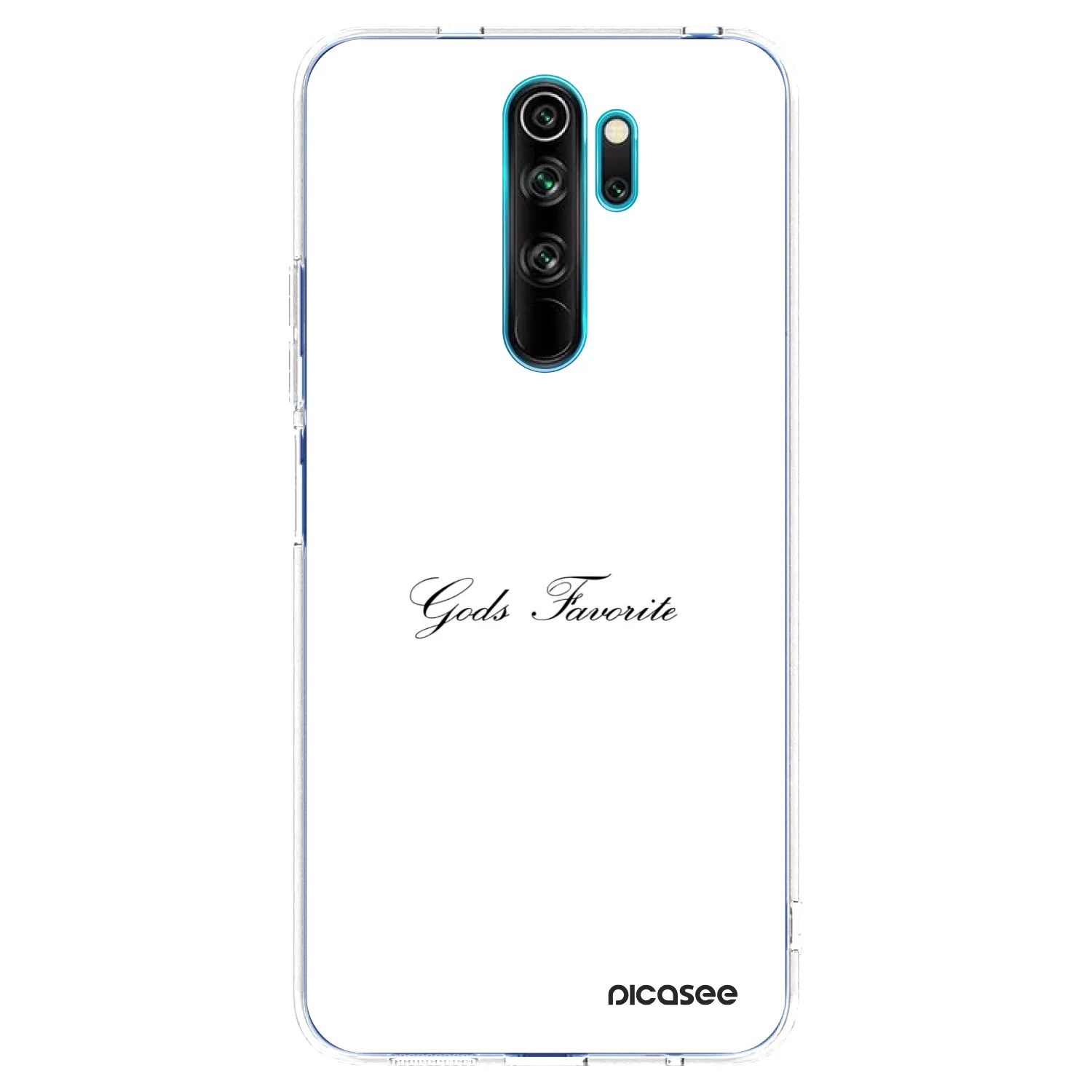 Picasee husă transparentă din silicon pentru Xiaomi Redmi Note 8 Pro - Gods Favorite