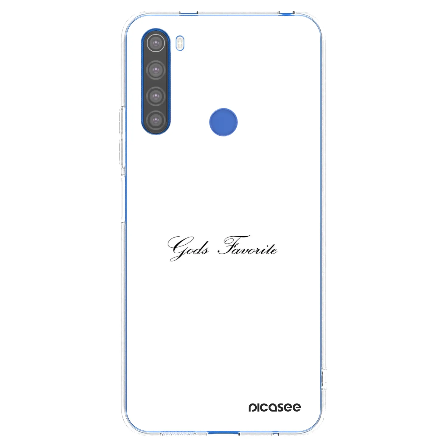 Picasee husă transparentă din silicon pentru Xiaomi Redmi Note 8T - Gods Favorite