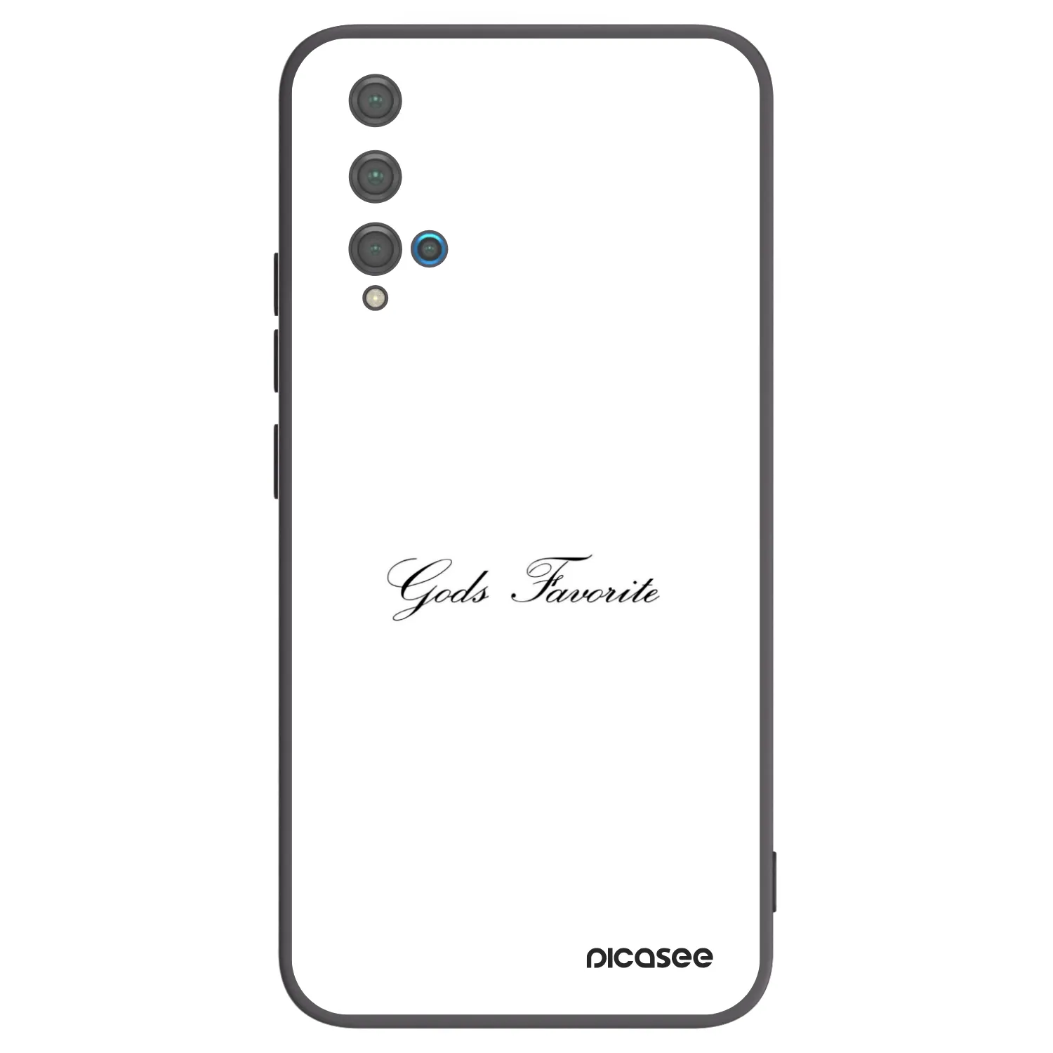 Picasee husă neagră din silicon pentru Huawei Nova 5T - Gods Favorite