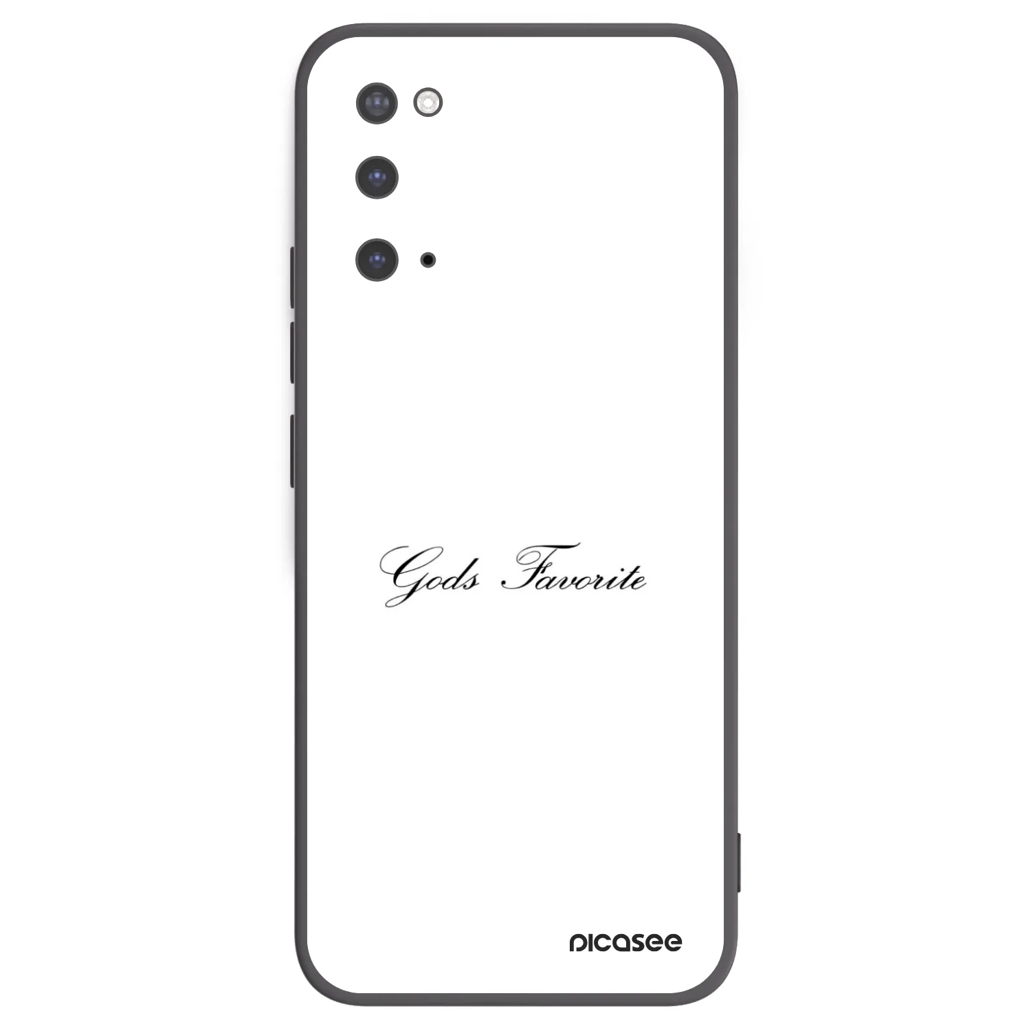 Picasee husă neagră din silicon pentru Samsung Galaxy S20 G980F - Gods Favorite