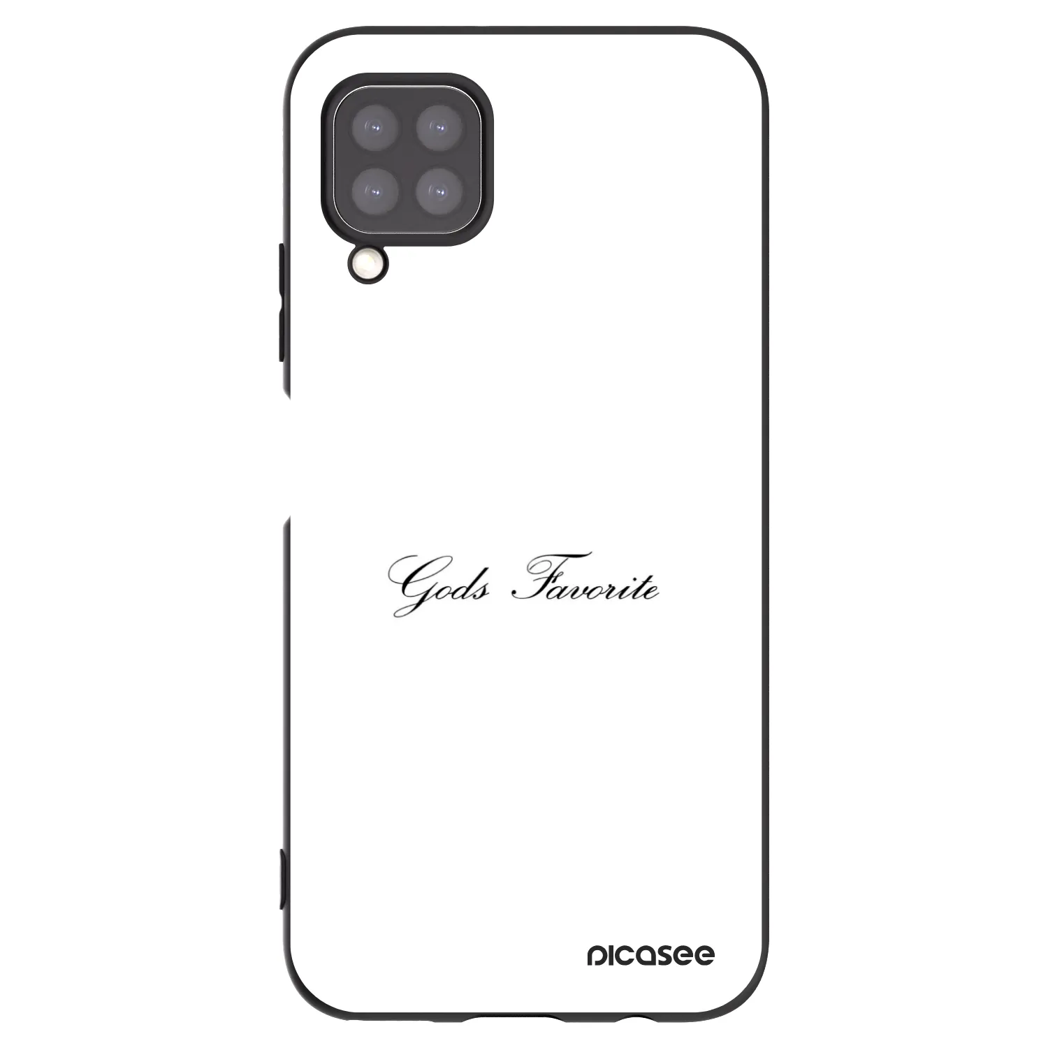 Picasee husă neagră din silicon pentru Huawei P40 Lite - Gods Favorite