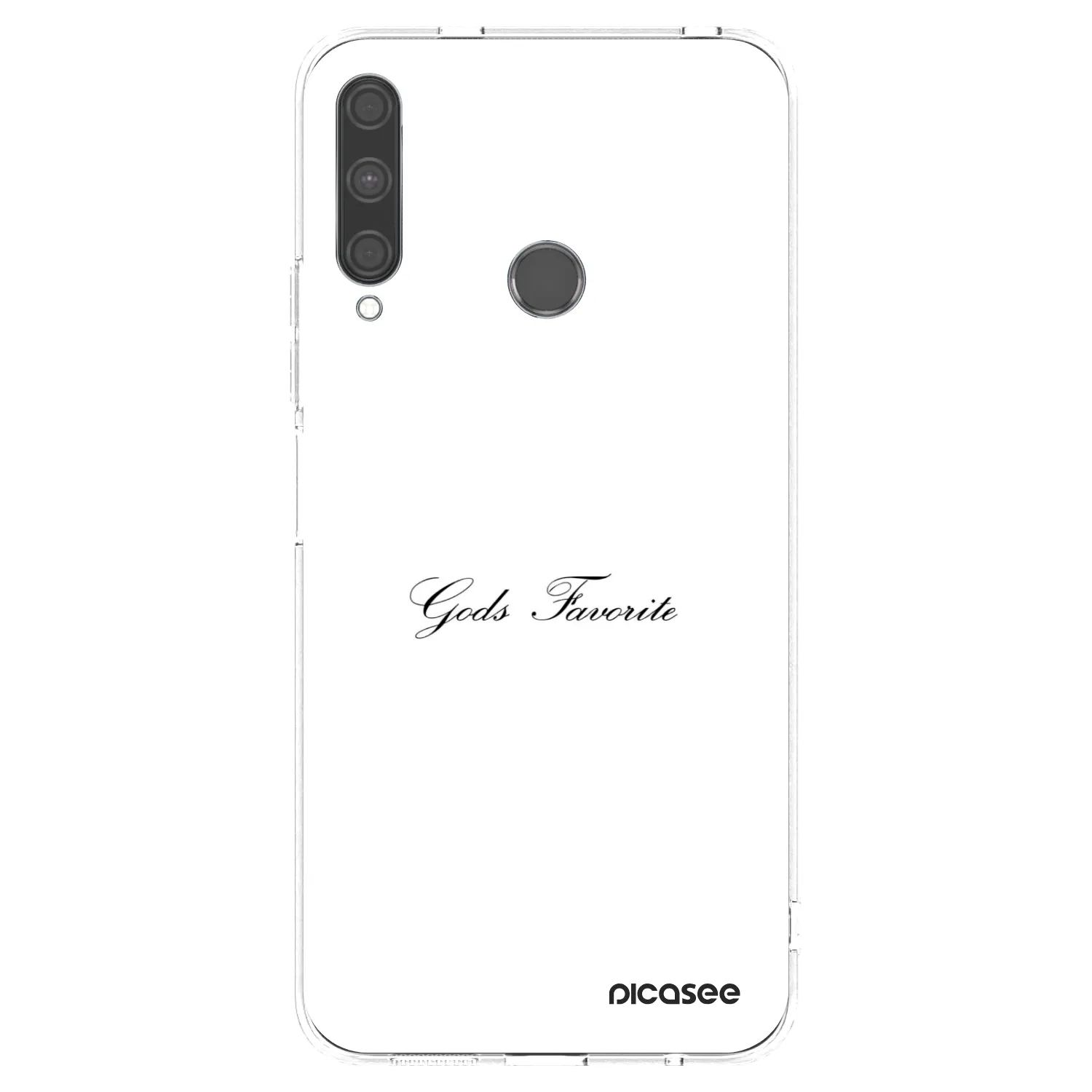 Picasee husă transparentă din silicon pentru Huawei P40 Lite E - Gods Favorite