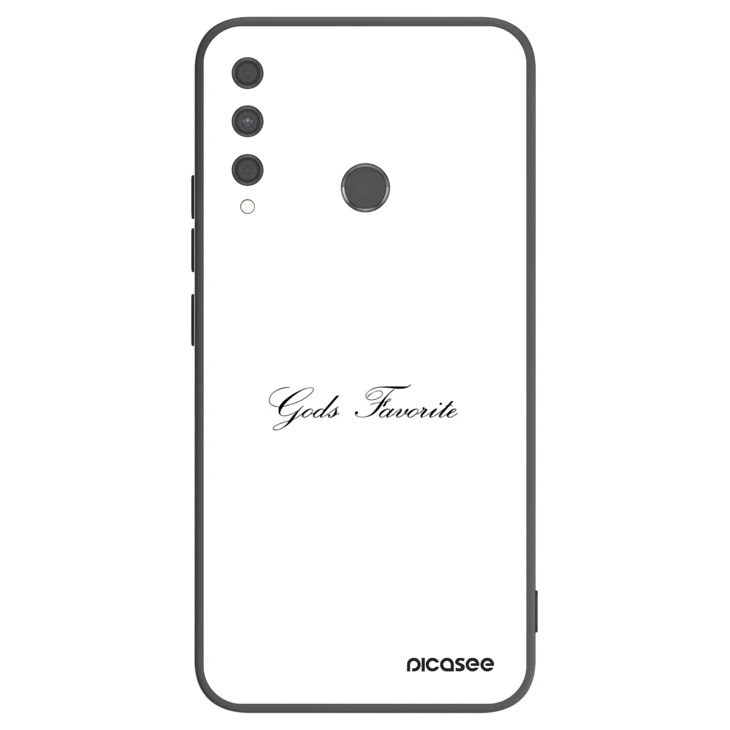 Picasee husă neagră din silicon pentru Huawei P40 Lite E - Gods Favorite