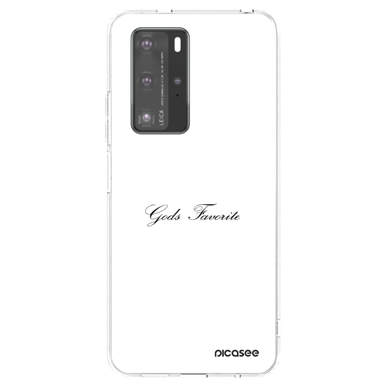 Picasee husă transparentă din silicon pentru Huawei P40 Pro - Gods Favorite