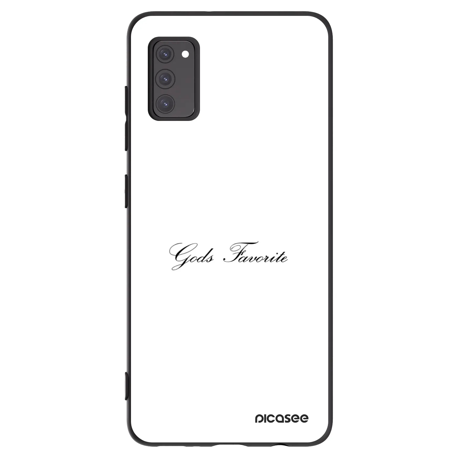 Picasee husă neagră din silicon pentru Samsung Galaxy A41 A415F - Gods Favorite