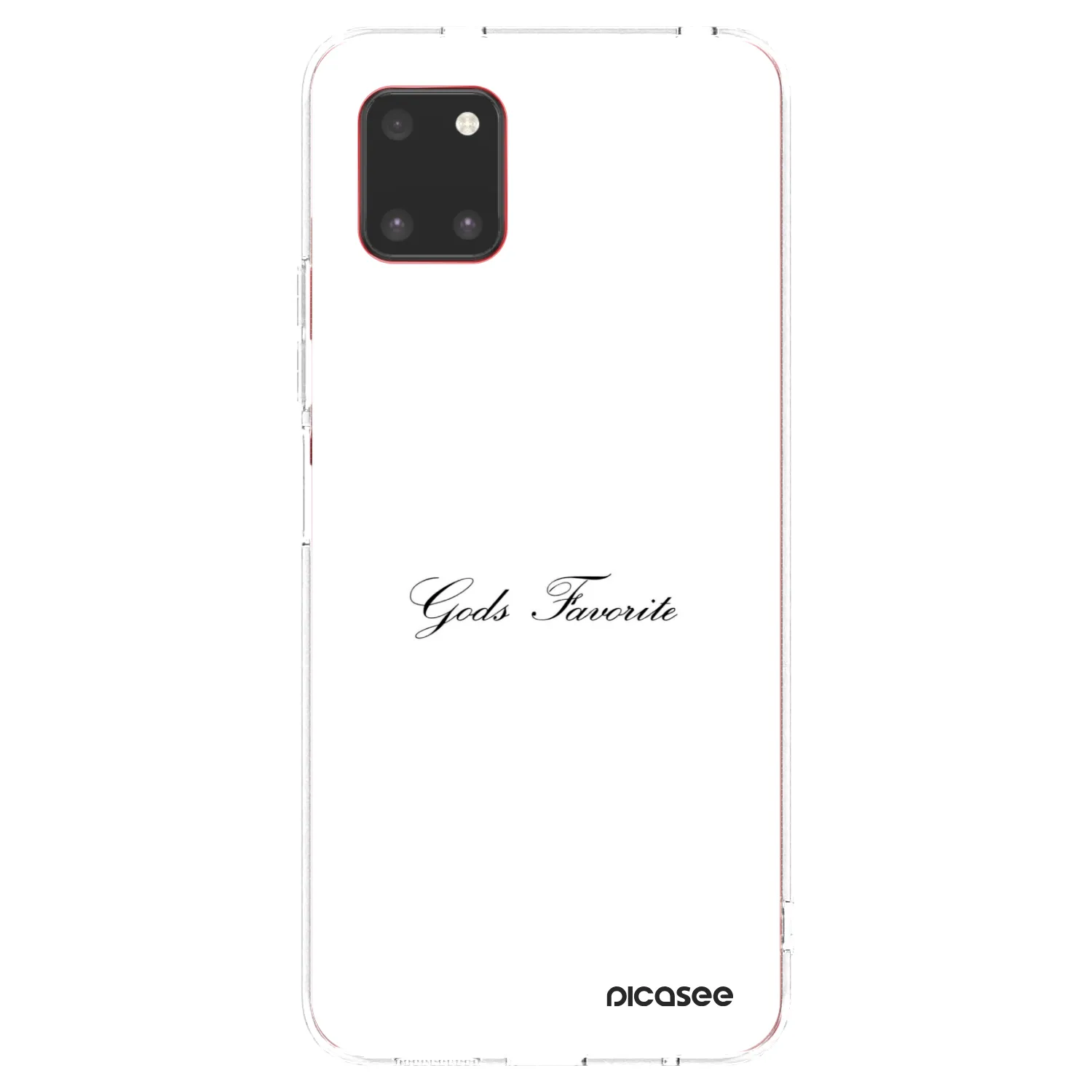 Picasee husă transparentă din silicon pentru Samsung Galaxy Note 10 Lite N770F - Gods Favorite