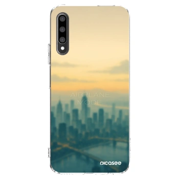 Picasee husă transparentă din silicon pentru Honor 9X Pro - Airplane mode
