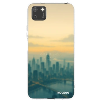Picasee husă transparentă din silicon pentru Huawei Y5P - Airplane mode