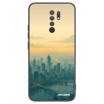 Picasee husă neagră din silicon pentru Xiaomi Redmi 9 - Airplane mode