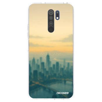 Picasee husă transparentă din silicon pentru Xiaomi Redmi 9 - Airplane mode