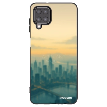 Picasee husă neagră din silicon pentru Samsung Galaxy A12 A125F - Airplane mode