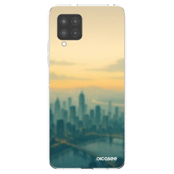 Picasee husă transparentă din silicon pentru Samsung Galaxy A42 A426B - Airplane mode