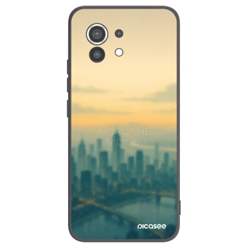 Picasee husă neagră din silicon pentru Xiaomi Mi 11 - Airplane mode