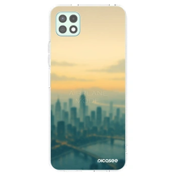 Picasee husă transparentă din silicon pentru Samsung Galaxy A22 A226B 5G - Airplane mode