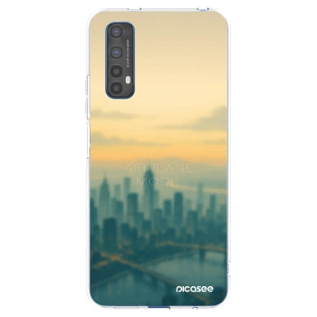 Picasee husă transparentă din silicon pentru Realme 7 - Airplane mode