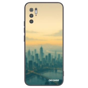 Picasee husă neagră din silicon pentru Xiaomi Poco M3 Pro 5G - Airplane mode