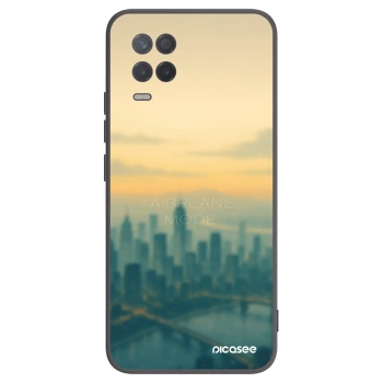 Picasee husă neagră din silicon pentru Realme 8 5G - Airplane mode