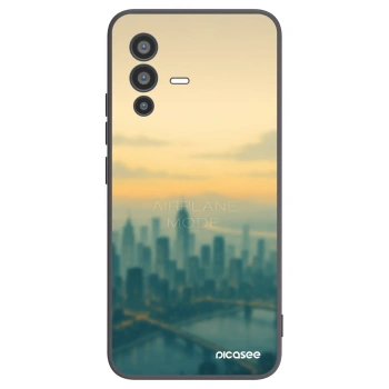 Picasee husă neagră din silicon pentru Vivo V23 5G - Airplane mode