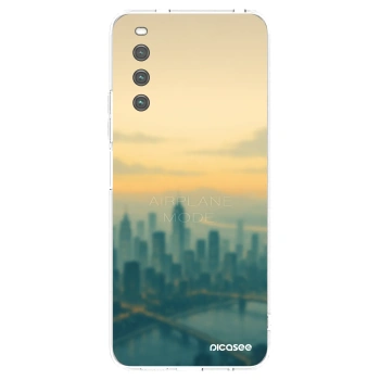 Picasee husă transparentă din silicon pentru Sony Xperia 10 IV 5G - Airplane mode