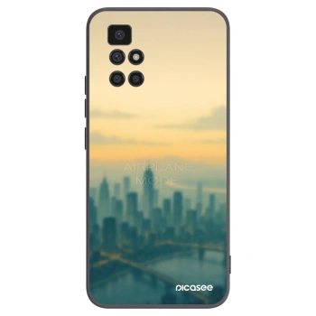 Picasee husă neagră din silicon pentru Xiaomi Redmi 10 (2022) - Airplane mode