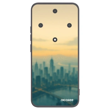 Picasee husă neagră din silicon pentru Honor Magic5 Lite 5G - Airplane mode
