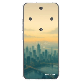 Picasee husă transparentă din silicon pentru Honor Magic5 Lite 5G - Airplane mode