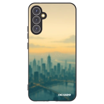 Picasee husă neagră din silicon pentru Samsung Galaxy A34 5G A346B - Airplane mode
