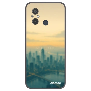 Picasee husă neagră din silicon pentru Xiaomi Redmi 12C - Airplane mode