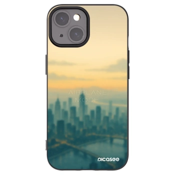 Picasee husă neagră din silicon pentru Apple iPhone 15 - Airplane mode