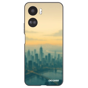 Picasee husă neagră din silicon pentru Honor 90 Lite 5G - Airplane mode