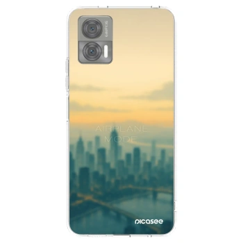 Picasee husă transparentă din silicon pentru Motorola Edge 30 Neo - Airplane mode