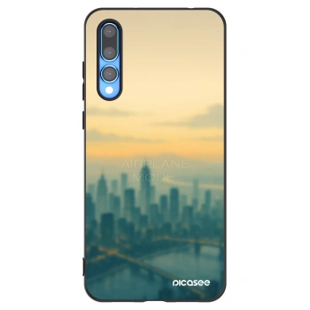 Picasee husă neagră din silicon pentru Huawei P20 Pro - Airplane mode