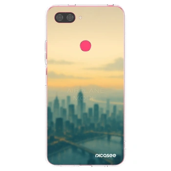 Picasee husă transparentă din silicon pentru Xiaomi Mi 8 Lite - Airplane mode
