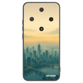 Picasee husă neagră din silicon pentru Honor Magic6 Lite 5G - Airplane mode