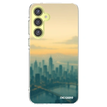 Picasee husă transparentă din silicon pentru Samsung Galaxy A35 5G A356B - Airplane mode
