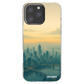 Picasee husă transparentă din silicon pentru Apple iPhone 16 Pro Max - Airplane mode